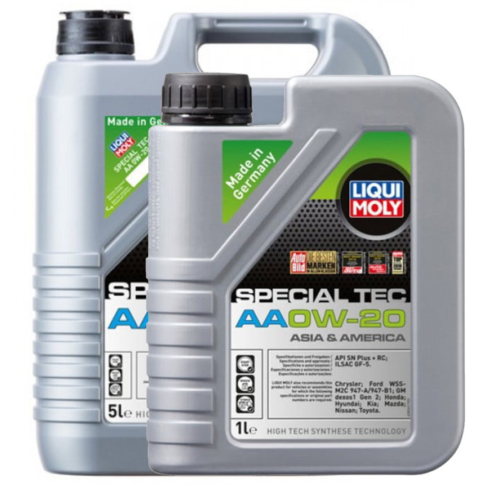 Pachet 6 litri Ulei Liqui Moly Special Tec AA 0W20 [1]