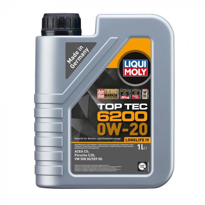 Ulei Liqui Moly Top Tec 6200 LL IV 0W20 1 litru [1]