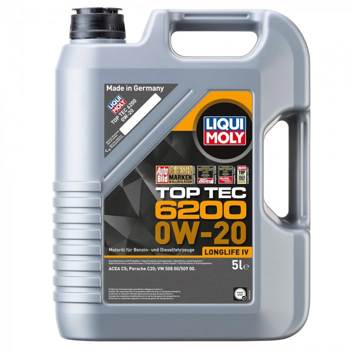 Ulei Liqui Moly Top Tec 6200 LL IV 0W20 5 litri [1]