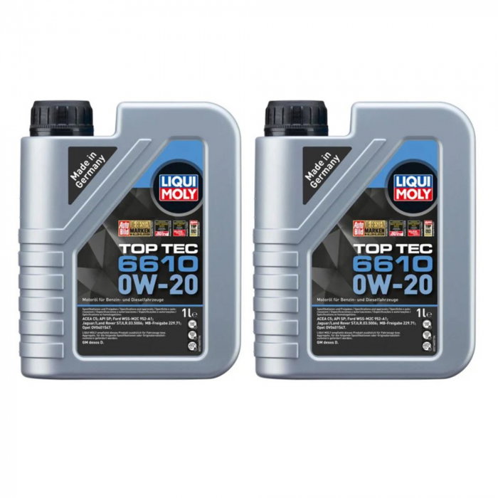 Pachet 2 litri Ulei Liqui Moly Top Tec 6610 0W20 [1]