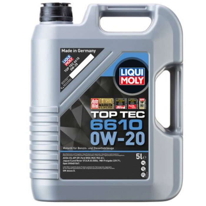 Ulei Liqui Moly Top Tec 6610 0W20 5 litri [1]