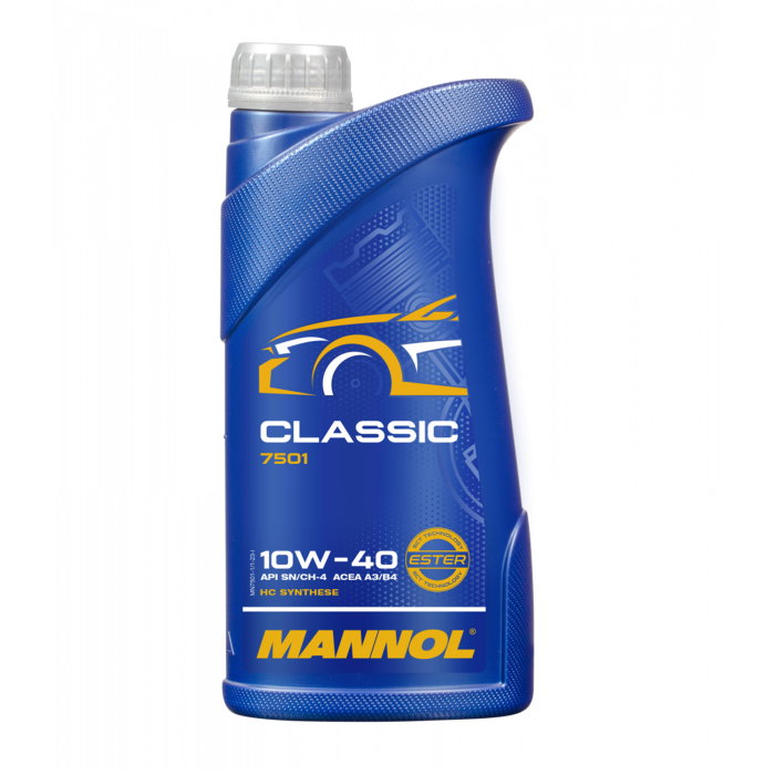 Ulei Motor MANNOL Classic 10W40 (HC-Sintetic) - Protecție Motor Extinsă și Versatilitate [1]