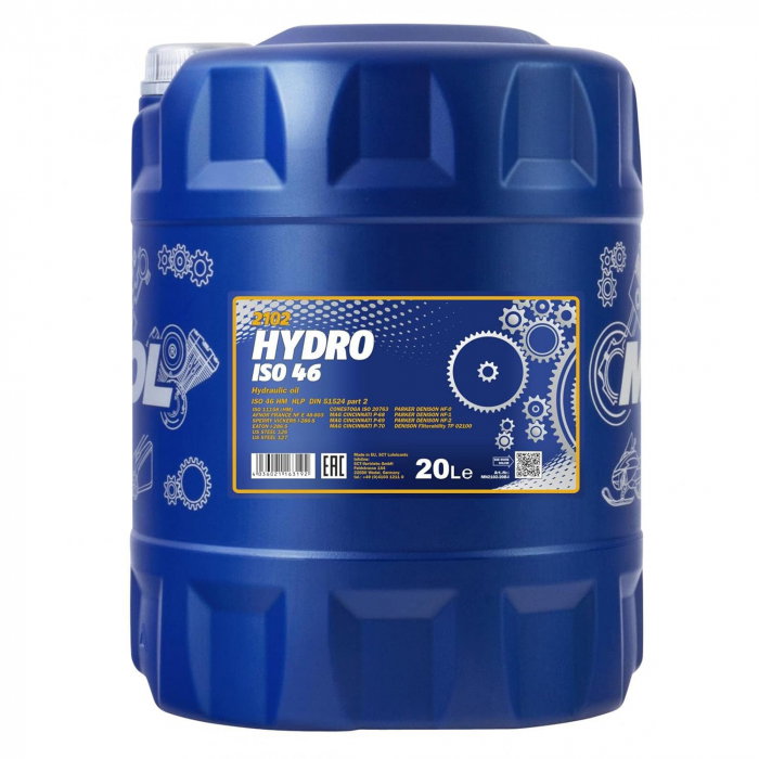 Ulei Mannol Hydro ISO HLP 46 20 litri [1]