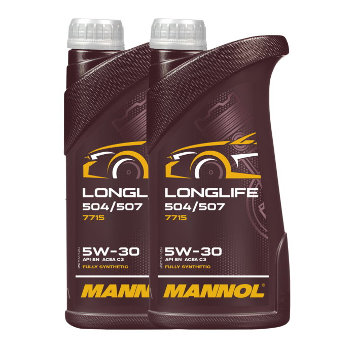 Pachet 2 litri Ulei MANNOL Longlife 504/507 5W30 - Mid SAPS (Sintetic PAO, DPF/TWC) [1]