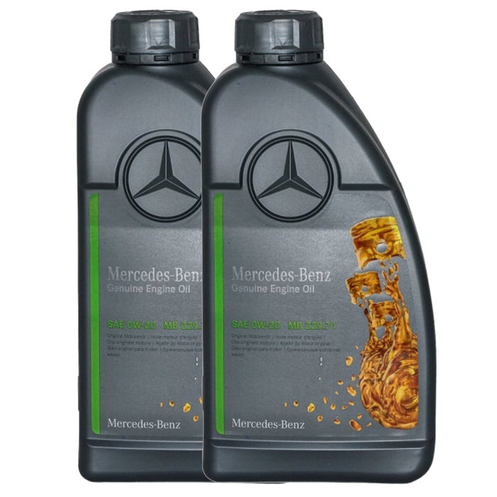 Pachet 2 litri Ulei Mercedes 0W20 MB Approval 229.71 [1]