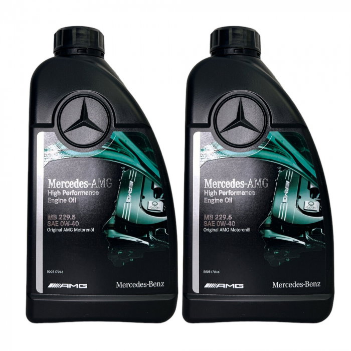 Pachet 2 litri Ulei Mercedes AMG 0W40 DB 229.5 [1]