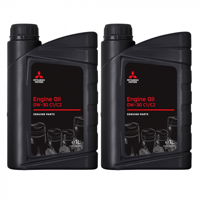 Pachet 2 x Ulei Motor Original Mitsubishi MZ321159 0W-30 Fully Synthetic 1 litru [1]