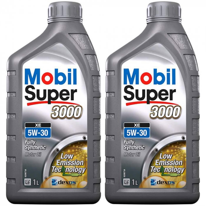 Pachet 2 litri Ulei Mobil Super 3000 XE 5W30 [1]