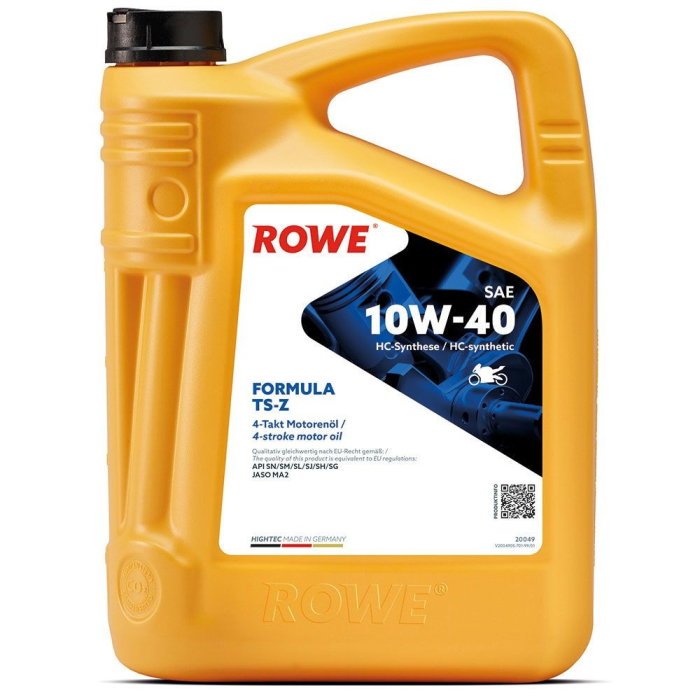Ulei moto Rowe HighTec Formula TS-Z 4T 10W40 4L [1]