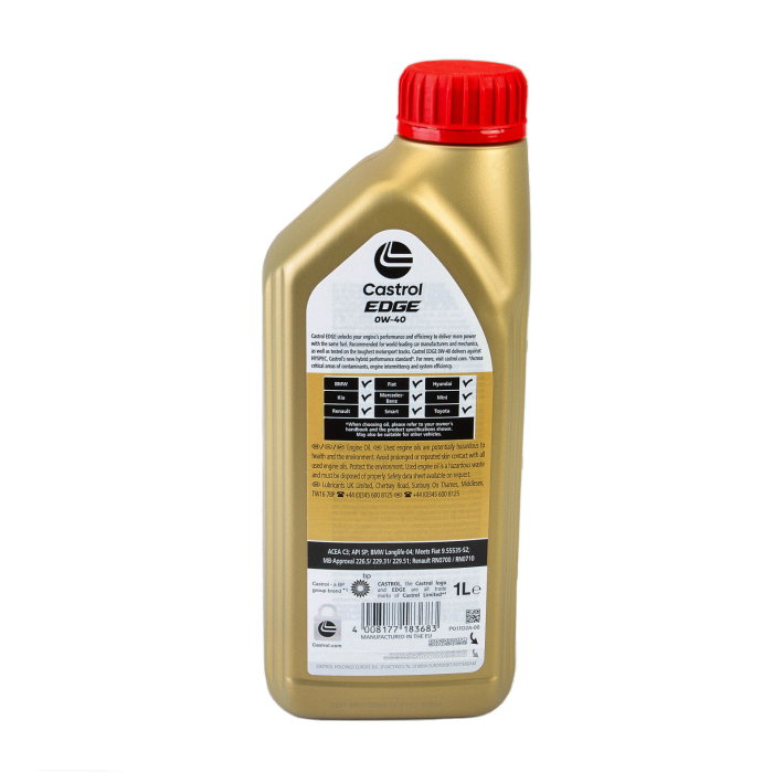 Ulei motor Castrol Edge 0W40 FST 1L [3]