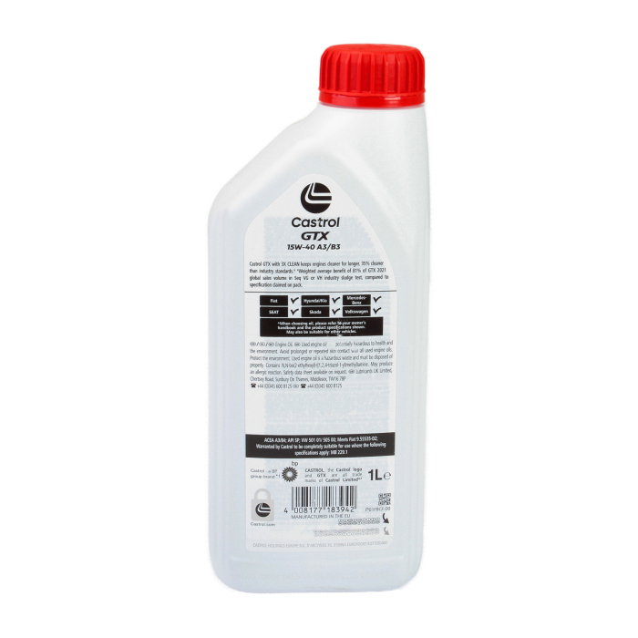 Ulei motor Castrol GTX A3/B3 15W40 1L [3]