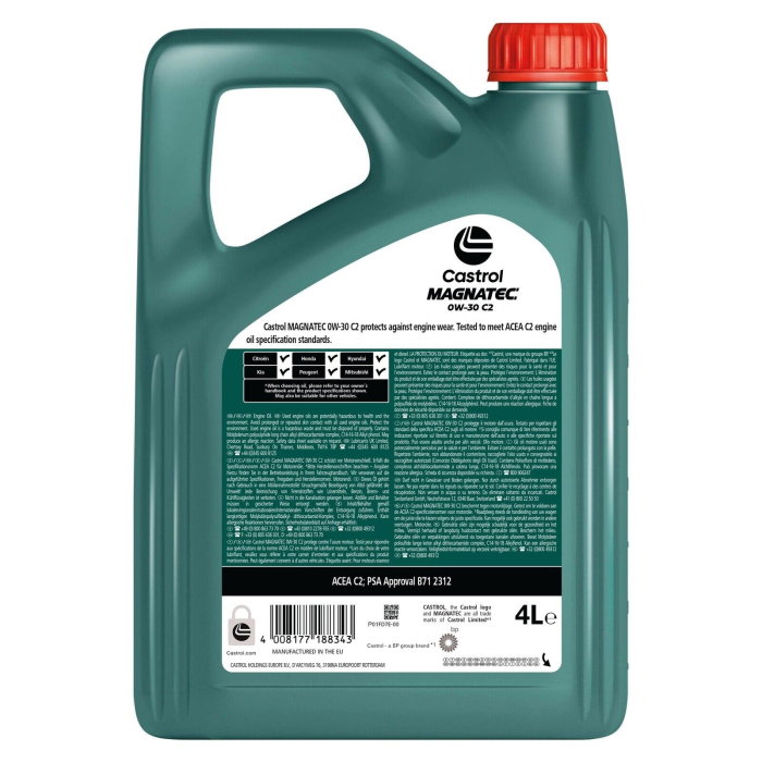 Ulei motor Castrol Magnatec 0W30 C2 4L [7]
