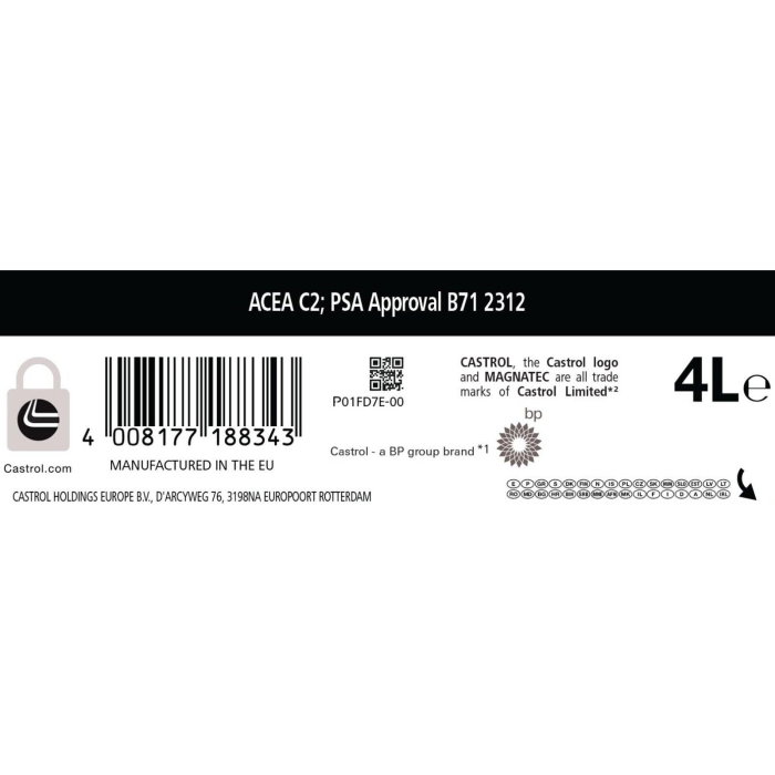 Ulei motor Castrol Magnatec 0W30 C2 4L [3]