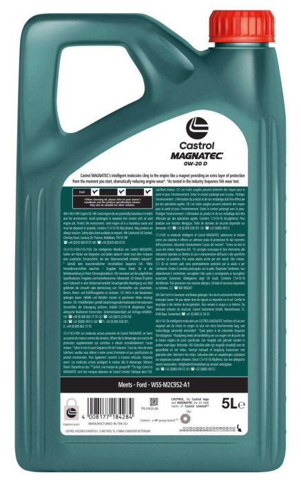Ulei motor Castrol Magnatec D 0W20 5L [3]