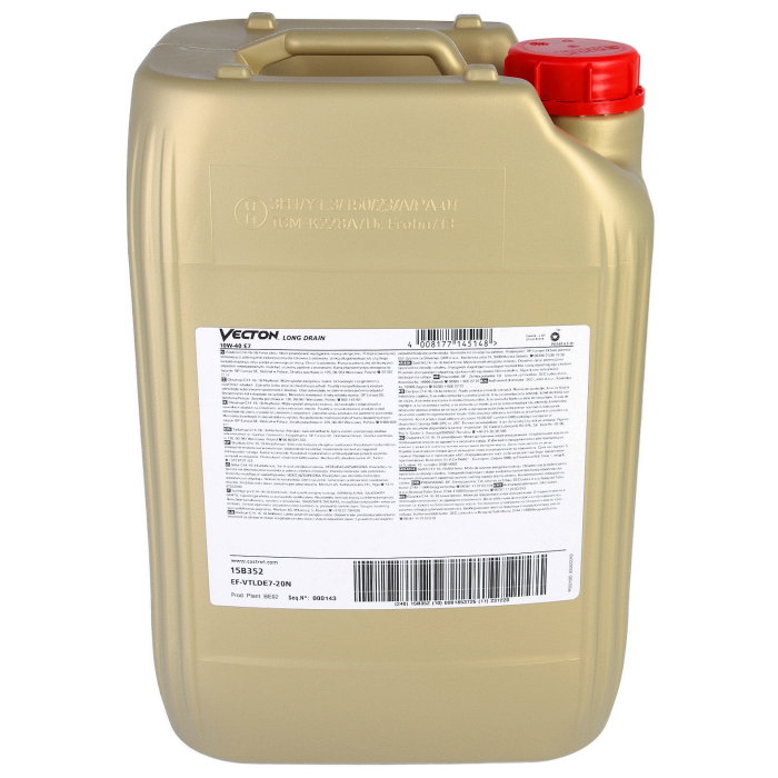 Ulei motor Castrol Vecton Long Drain 10W40 20L [2]
