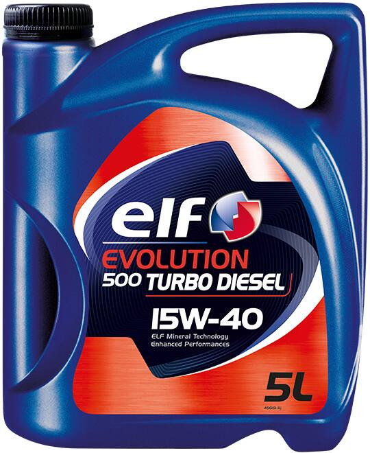 Ulei motor ELF Evolution 500 Turbo Diesel 15W40 5L [1]