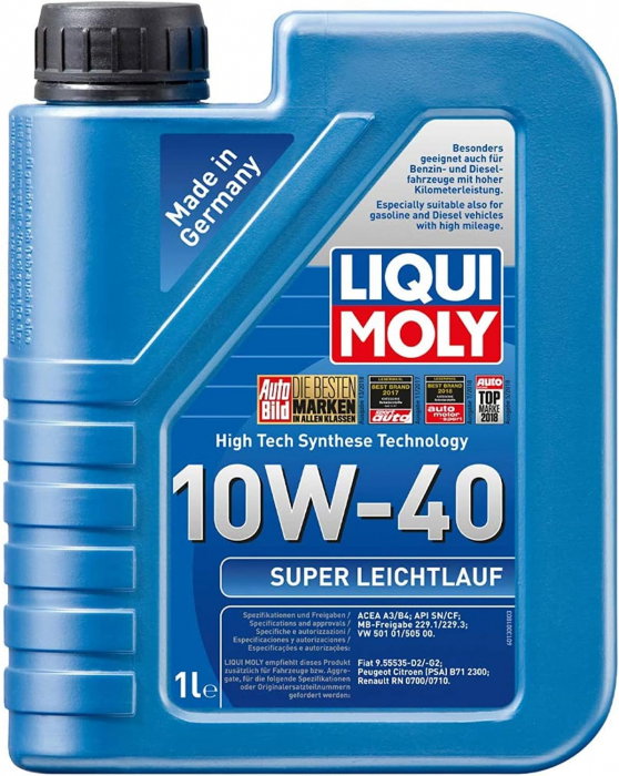 Ulei sintetic Liqui Moly Super Leichtlauf 10W40 1 litru [1]
