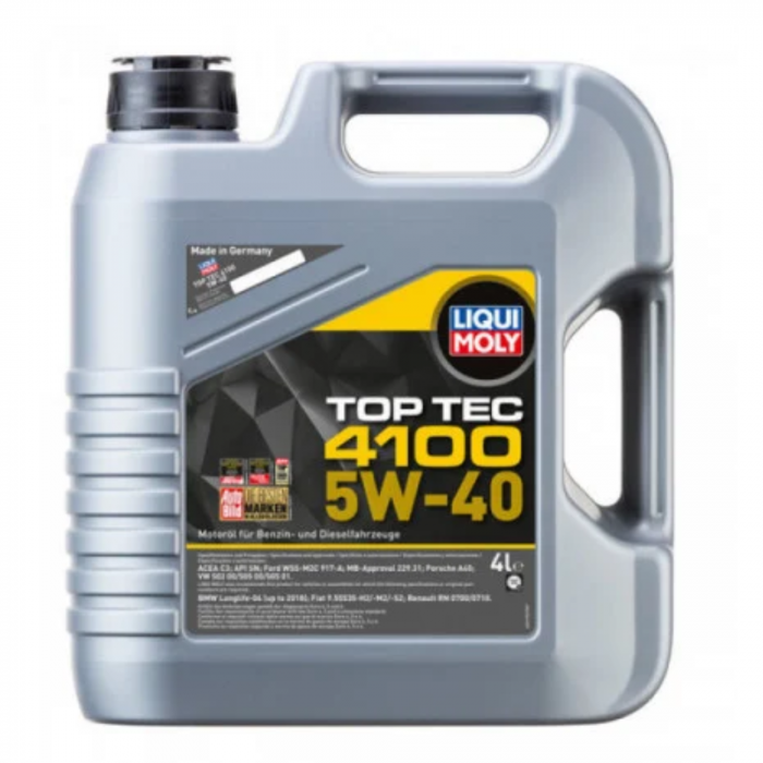 Ulei Motor Sintetic  Liqui Moly Top Tec 4100 5W40 4 litri [1]