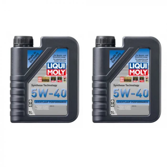 Pachet 2 litri Ulei motor Liqui Moly Leichtlauf Performance 5W40 [1]