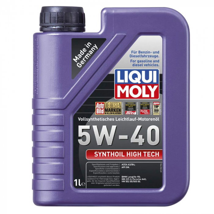 Ulei motor Liqui Moly Synthoil High Tech 5W40 1 litru [1]
