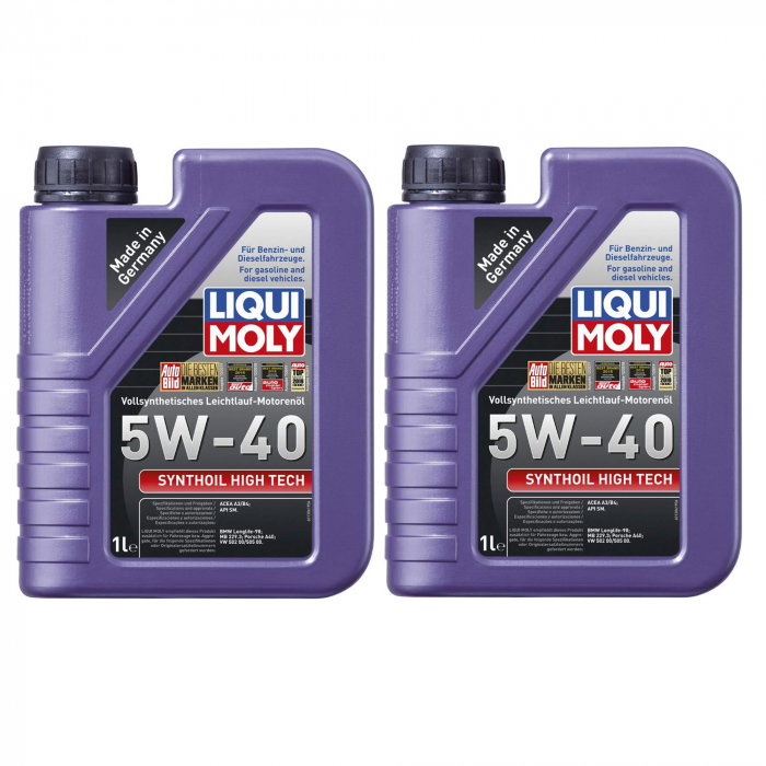 Pachet 2 litri Ulei motor Liqui Moly Synthoil High Tech 5W40 [1]