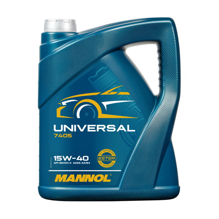 Ulei Motor MANNOL Universal 15W40 7405 5 litri - Mineral, Rulaj Mare, Benzină & Diesel [1]