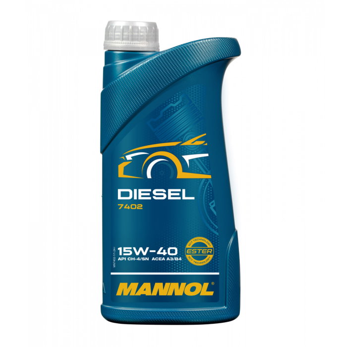 Ulei Motor Mannol Diesel 15W40 - 1 Litru (Mineral, Protecție Extinsă Diesel) [1]