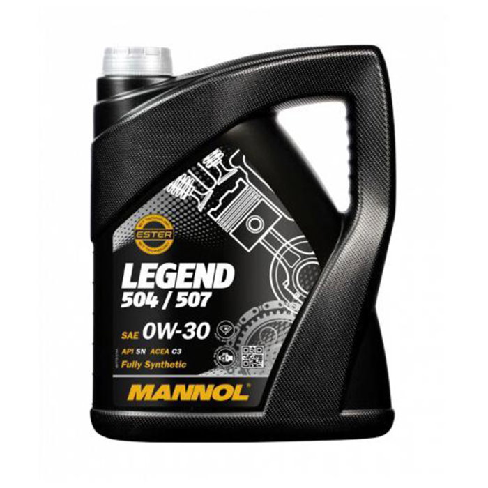 Ulei Motor MANNOL Legend 504/507 0W-30 7730 5 litri - Bi-Sintetic (PAO+Ester), Longlife III, VW / Audi / BMW [1]
