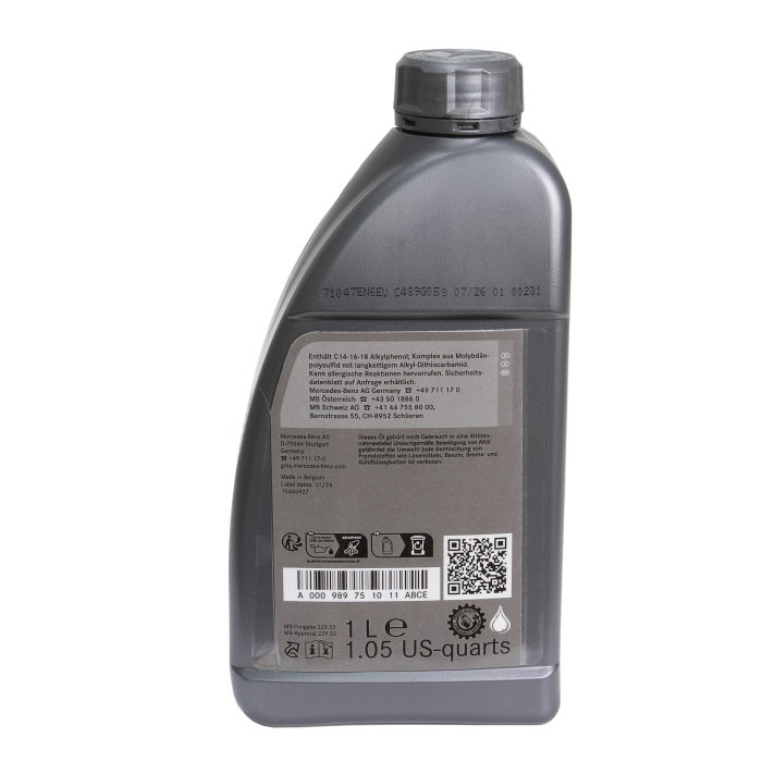 Ulei motor Mercedes MB 229.52 0W40 1L [3]
