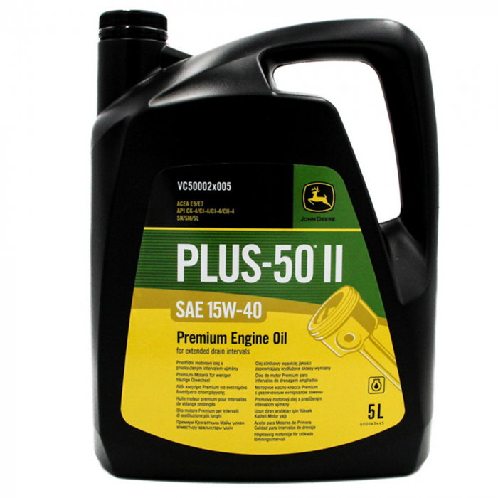 Ulei motor John Deere Plus 50 II  15W40 5 litri [1]