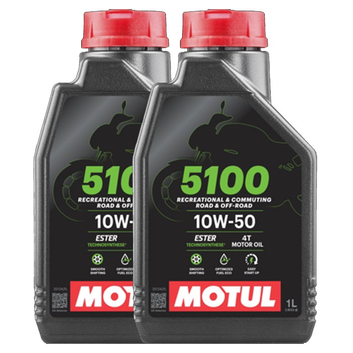 Pachet 2 litri Ulei motor Motul 4T 5100 MA2 10W50 [1]