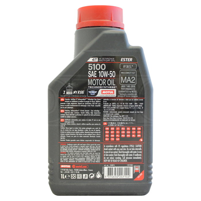 Ulei motor Motul 5100 10W50 4T 1L [1]