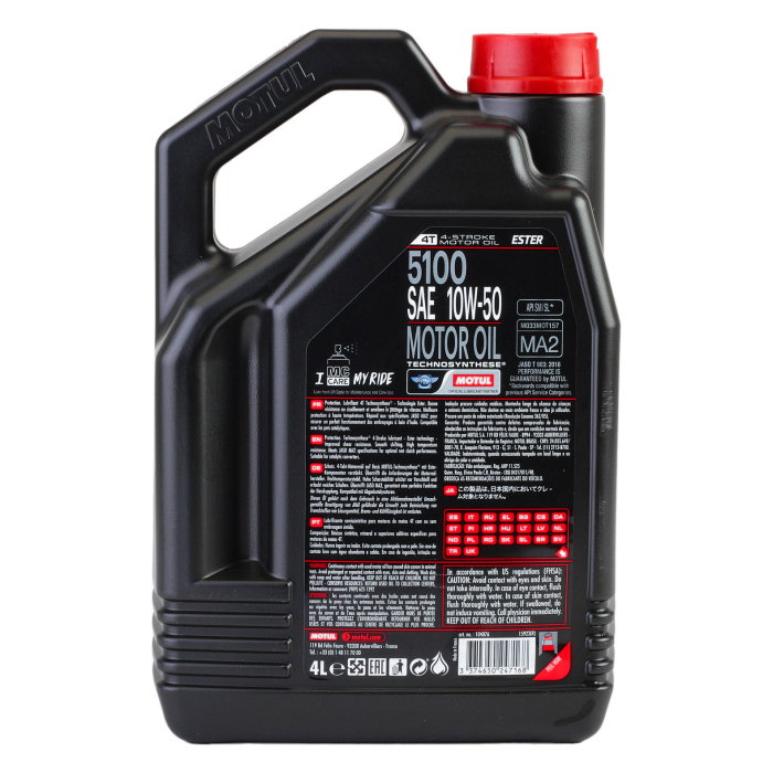 Ulei motor Motul 5100 10W50 4T 4L [2]