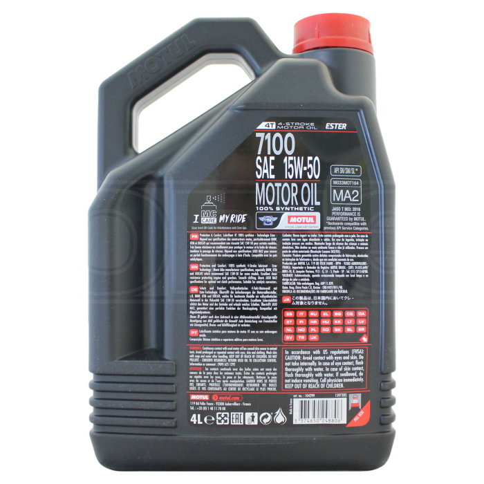 Ulei motor Motul 7100 15W50 4T 4L [2]