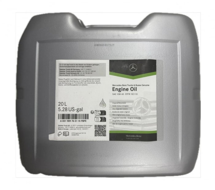 Ulei motor OE Mercedes 10W40 DTFR 15C110 (228.51) - 20 Litri [1]