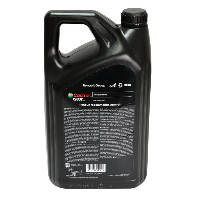 Ulei motor Renault Castrol GTX RN-Spec RN17 5W30 5L [3]