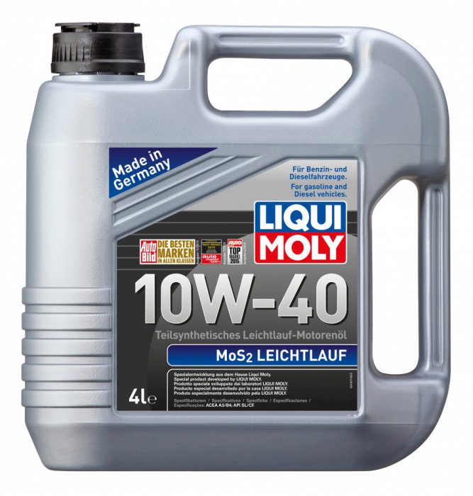 Ulei semisintetic Liqui Moly MoS2 Leichlauf 10W40 4 litri [1]