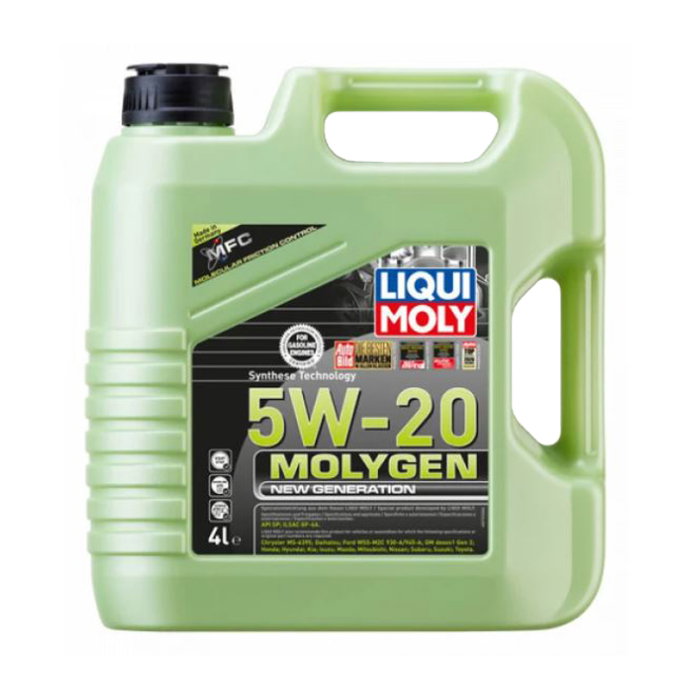 Ulei Motor Liqui Moly Molygen New Generation 5W20 4 Litri - API SP, ILSAC GF-6A, Ford, Asia & America [1]