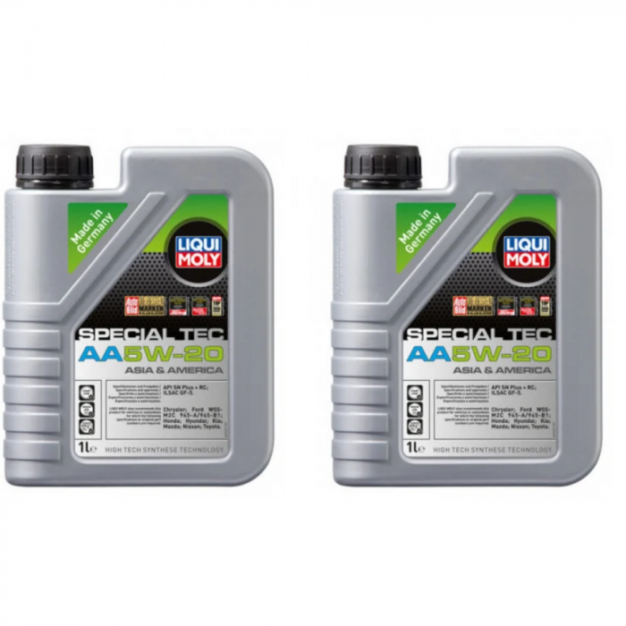 Pachet 2 litri Motor Sintetic  Liqui Moly Special Tec AA 5W20 [1]
