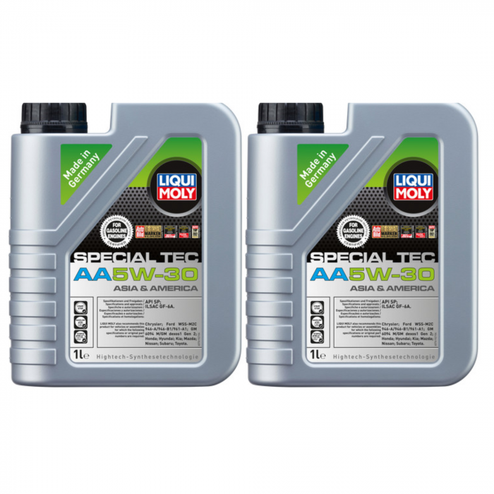 Pachet 2 litri Ulei Motor Sintetic Liqui Moly Special Tec AA 5W30 [1]