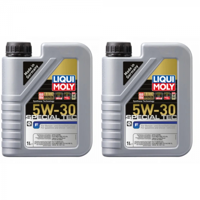 Pachet 2 litri Ulei Motor Sintetic Liqui Moly Special Tec F 5W30 [1]