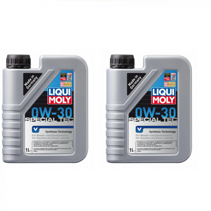 Pachet 2 litri Ulei motor sintetic Liqui Moly Special Tec V 0W30 [1]