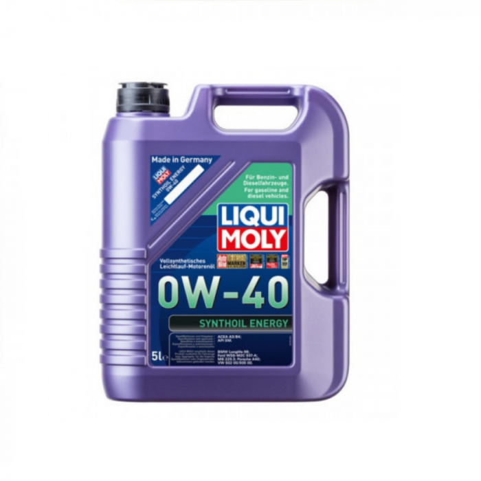 Ulei motor sintetic Liqui Moly Synthoil Energy 0W40 5 litri [1]