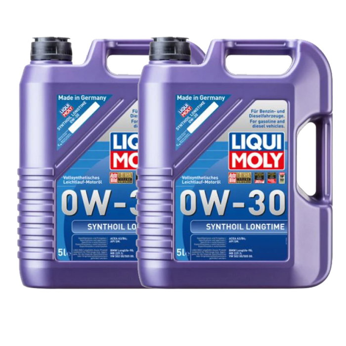Pachet 10 Litri Ulei Motor Liqui Moly Synthoil Longtime 0W30 - ACEA A3/B4, VW 502 00, MB 229.3 [1]