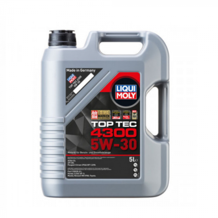 Ulei Motor Sintetic Liqui Moly Top Tec 4300 5W30 5 litri [1]