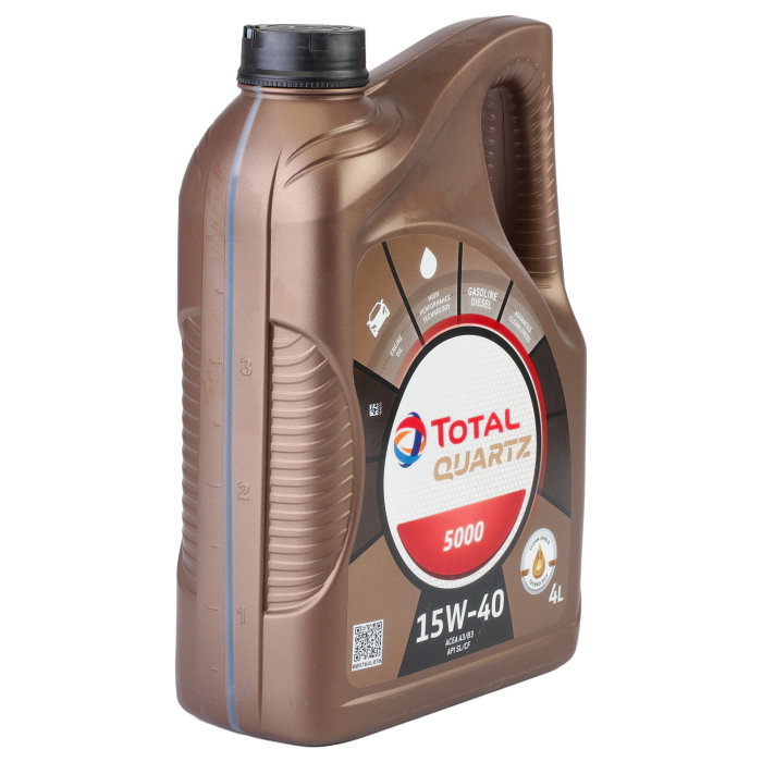 Ulei motor Total Quartz 5000 15W40 4L [3]