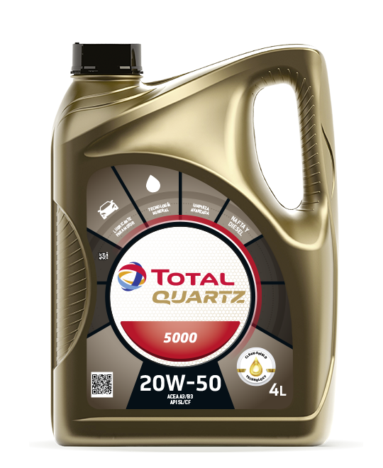 Ulei motor Total Quartz 5000 20W50 4L [1]