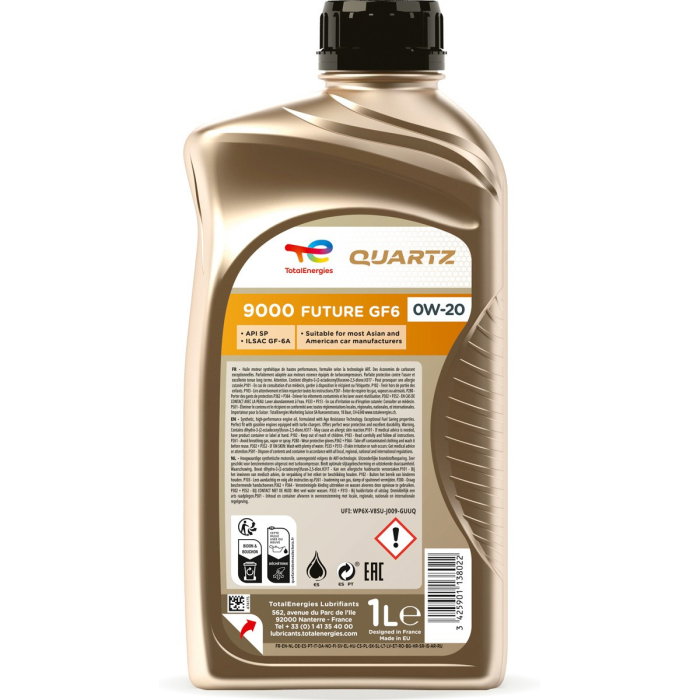 Ulei motor Total Quartz 9000 FUTURE GF6 0W20 12B 1L [2]