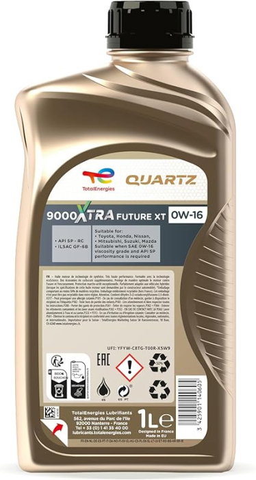 Ulei motor Total Quartz 9000 X.F.XT 0W16 12B 1L [2]