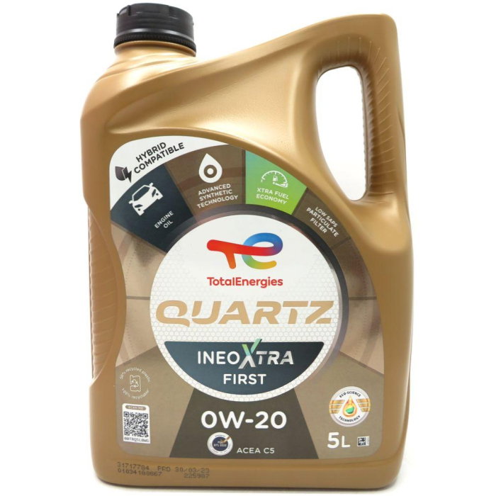 Ulei motor Total Quartz Ineo X First 0W20 5L [1]